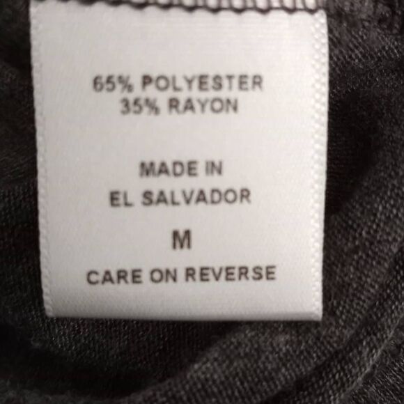 NEW YORK & COMPANY GRAY DOLMAN SLEEVE TOP SZ.M EUC. - Picture 5 of 6